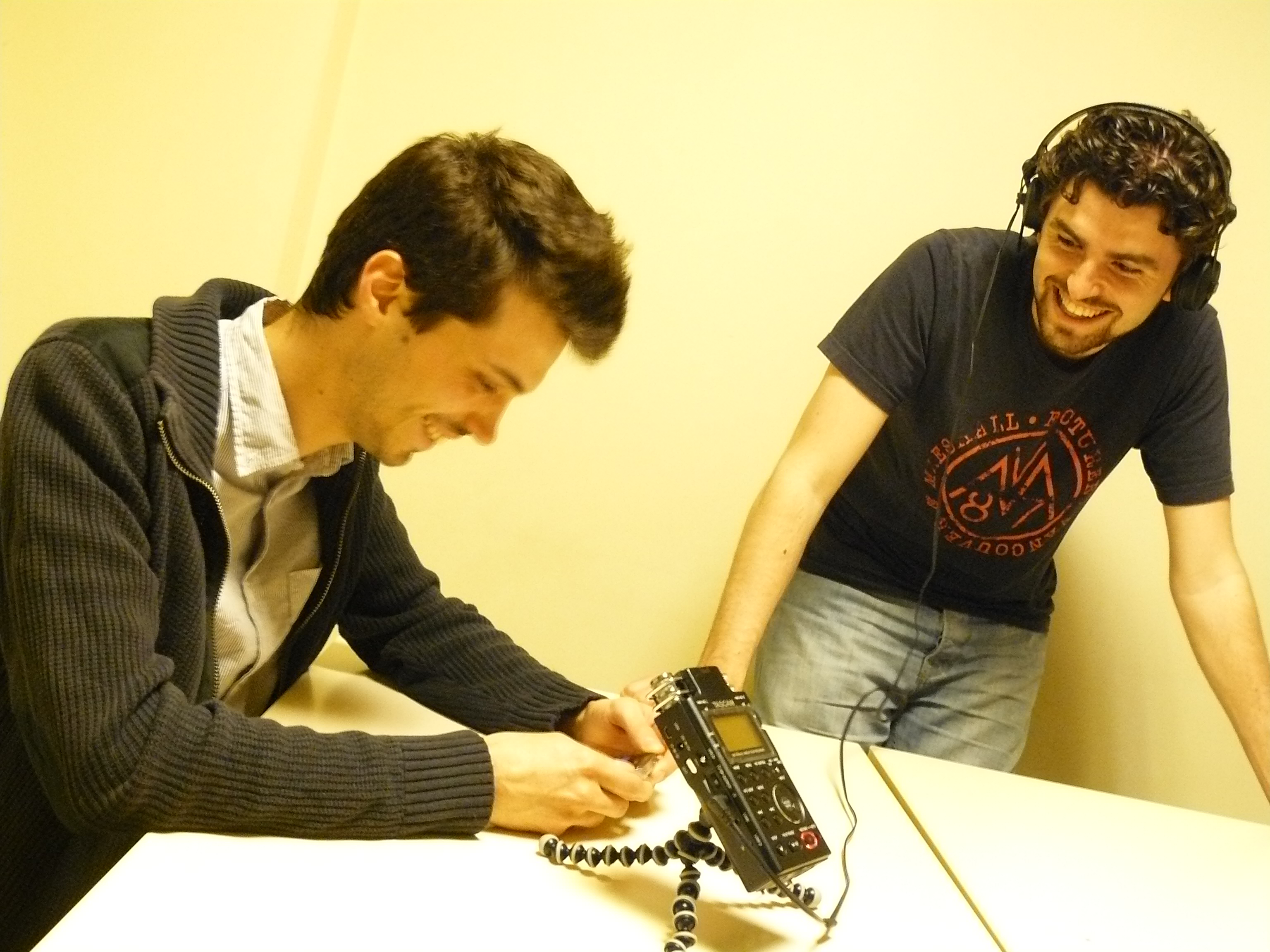 Teaching - voice-over recording
